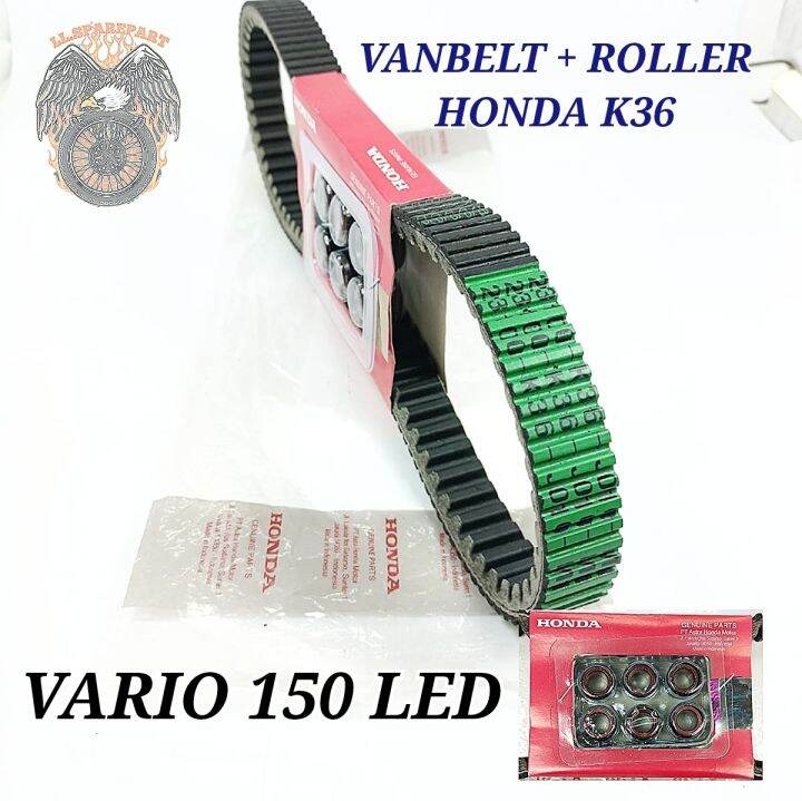 VANBELT V BELT PLUS ROLLER ASSY HONDA K36 ASLI ORIGINAL HONDA VARIO 150