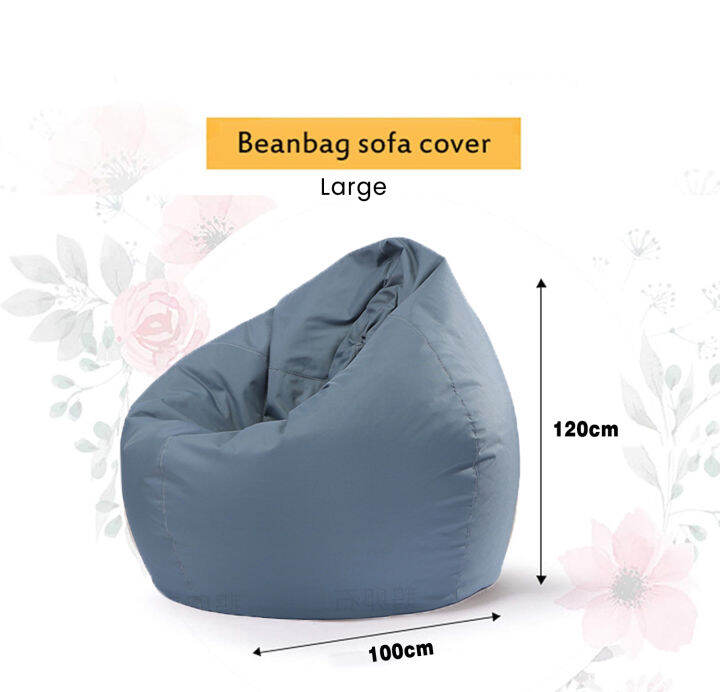 Cover Only Bean Bag Pumpkin Large Jumbo Taslan Waterproof Kursi