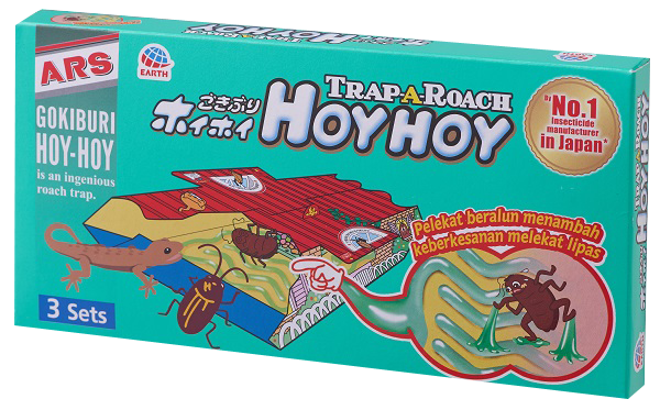 1 Box 3 Sets ARS Hoy Hoy Trap A Roach No 1 In Japan Lizard