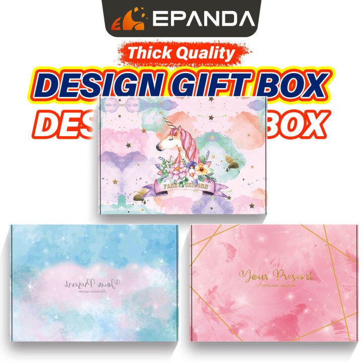 EPANDA Pizza Box Kotak Carton Box Packaging Box Design Colour Gift Box