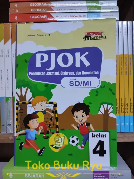 Buku PJOK Kelas 4 SD Diknas Kurikulum Merdeka Lazada Indonesia