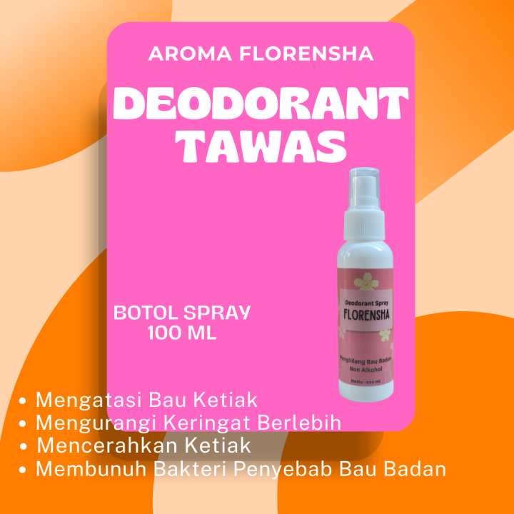 Deodorant Tawas Spray Kemasan Ml Penghilang Bau Keringat Ketiak