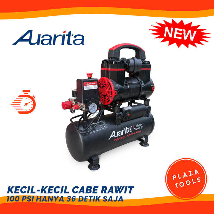 Kompressor Angin Hp Auarita F Oilless Silent Compressor High