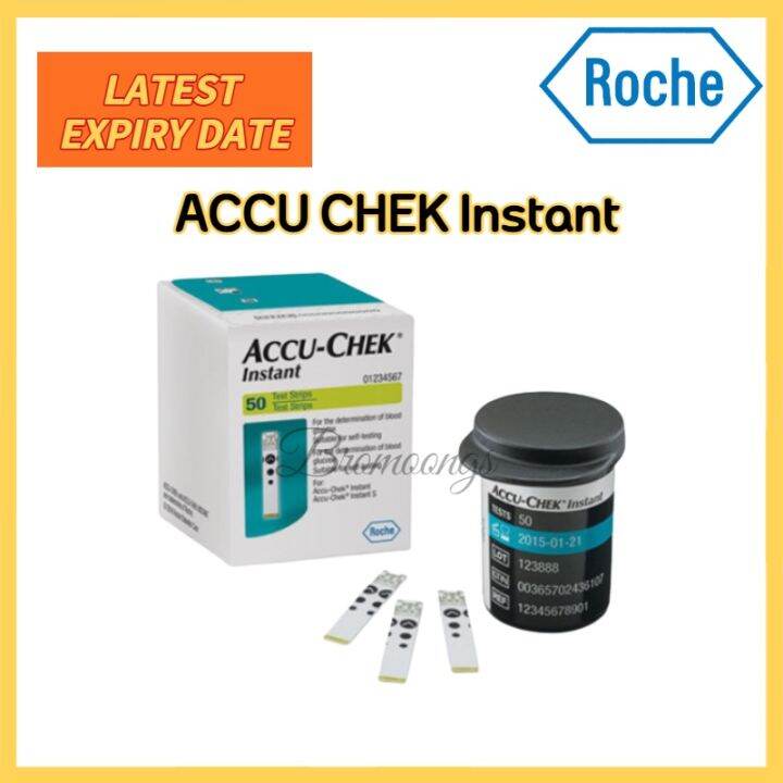 ACCU CHEK Instant Blood Glucose Test Strip Paper Lazada PH