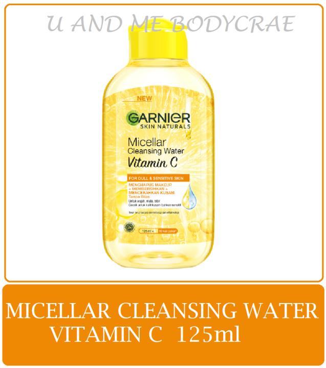 Garnier Skinactive Micellar Cleansing Water With Vitamin C Ml Lazada