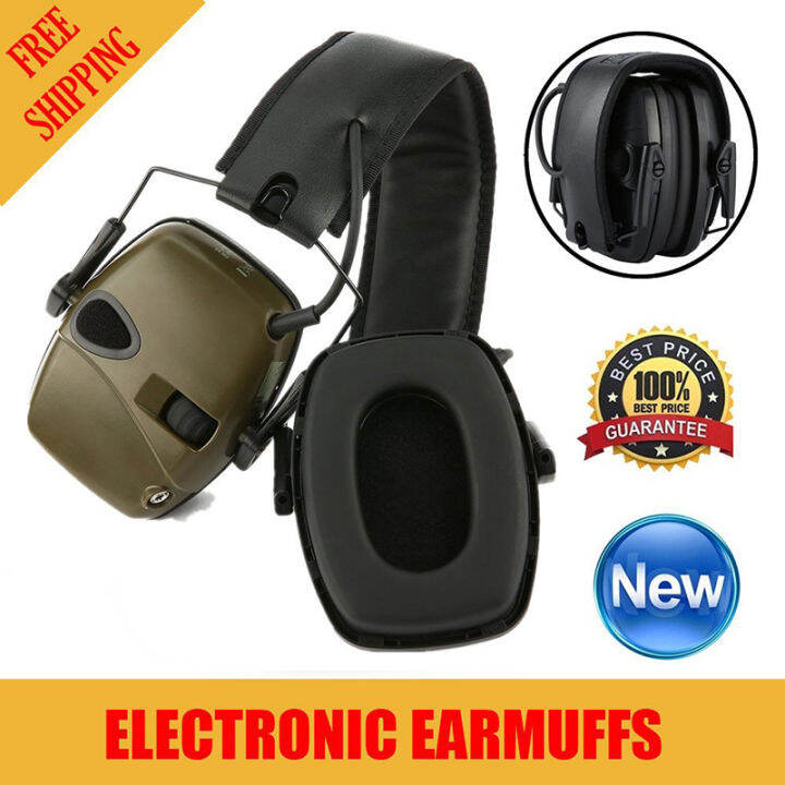 Tactical Anti Noise Earmuff Electronic Shooting Earmuff Ear Protector