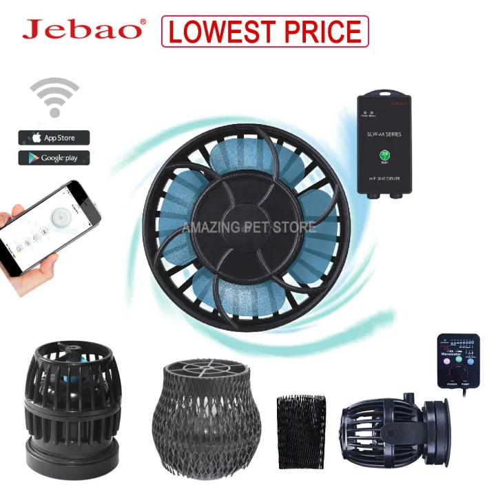 Jebao Wifi Program Marine Aquarium Coral Reef Tank Wave Maker Sw Sw