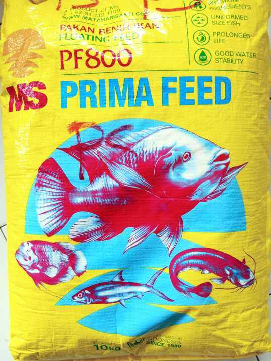 1KG PRIMA FEED PF 800 PAKAN BENIH IKAN Lazada Indonesia