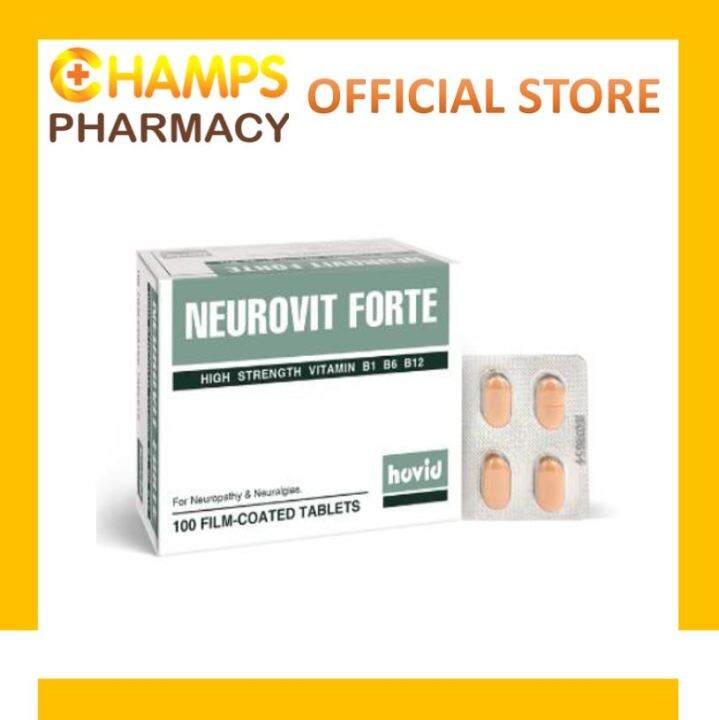 Hovid Neurovit Forte Tab 100 S EXP 7 2024 Lazada