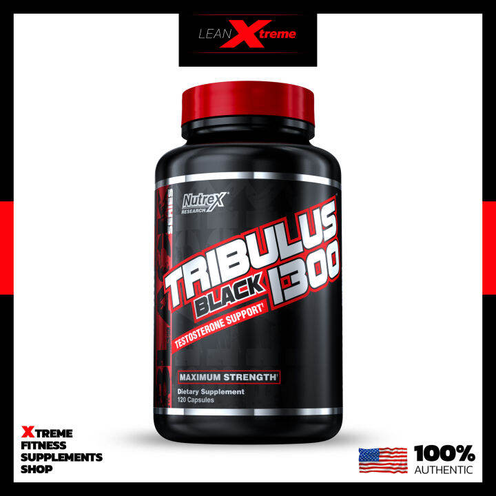 Nutrex Tribulus Black Capsules Natural Test Support