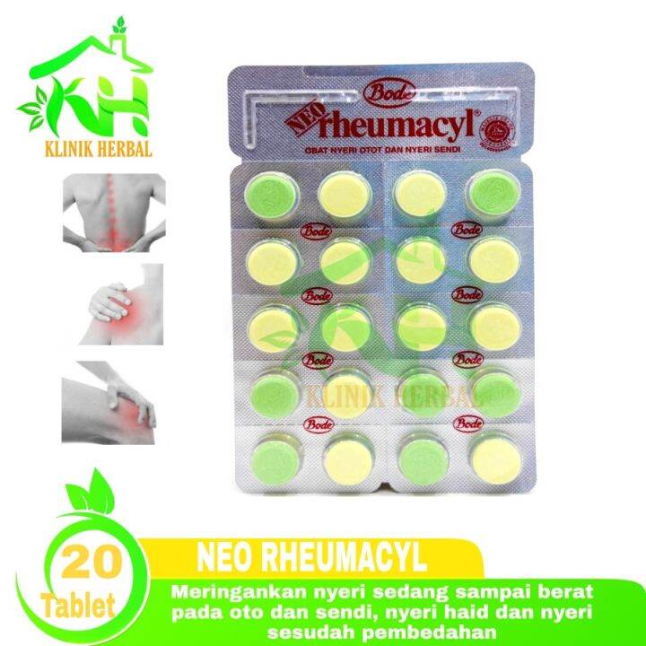 Neo Rheumacyl Tablet Isi 20 Nyeri Otot Lazada Indonesia