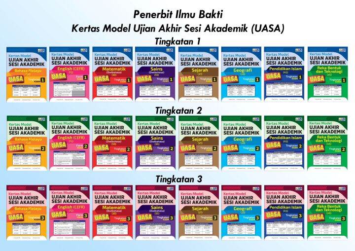 Ilmu Bakti Kertas Model Ujian Akhir Sesi Akademik Uasa Lazada