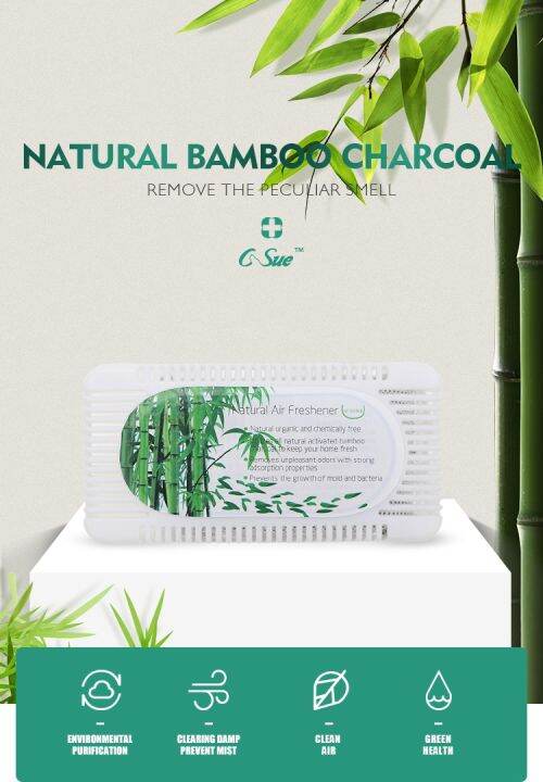 Sevenfold Bamboo Charcoal Activated Carbon Air Purifier Deodorizer