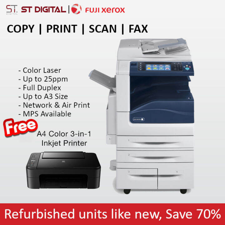 Fuji Xerox Fujifilm Refurbished Apeosport Iv C A Colour