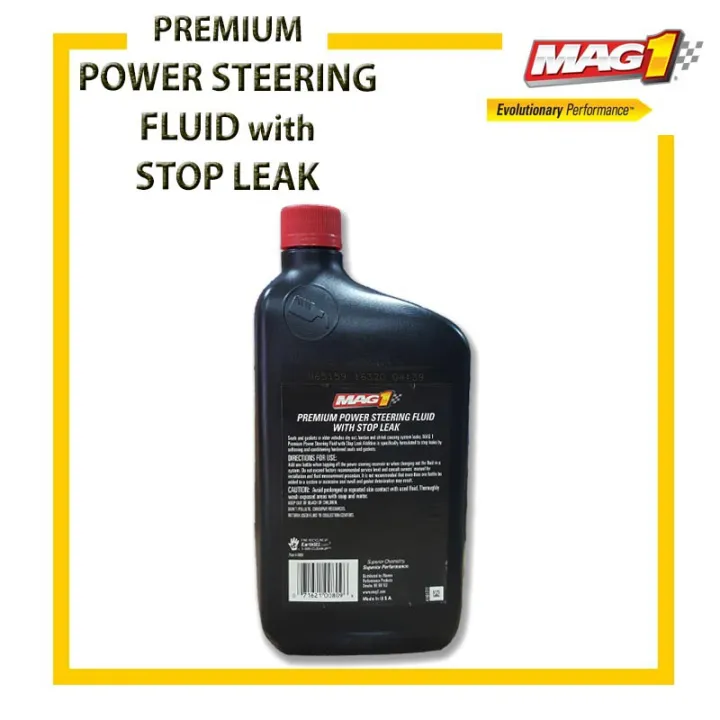 Durable Mag Premium Power Steering Fluid With Stop Leak Ml P