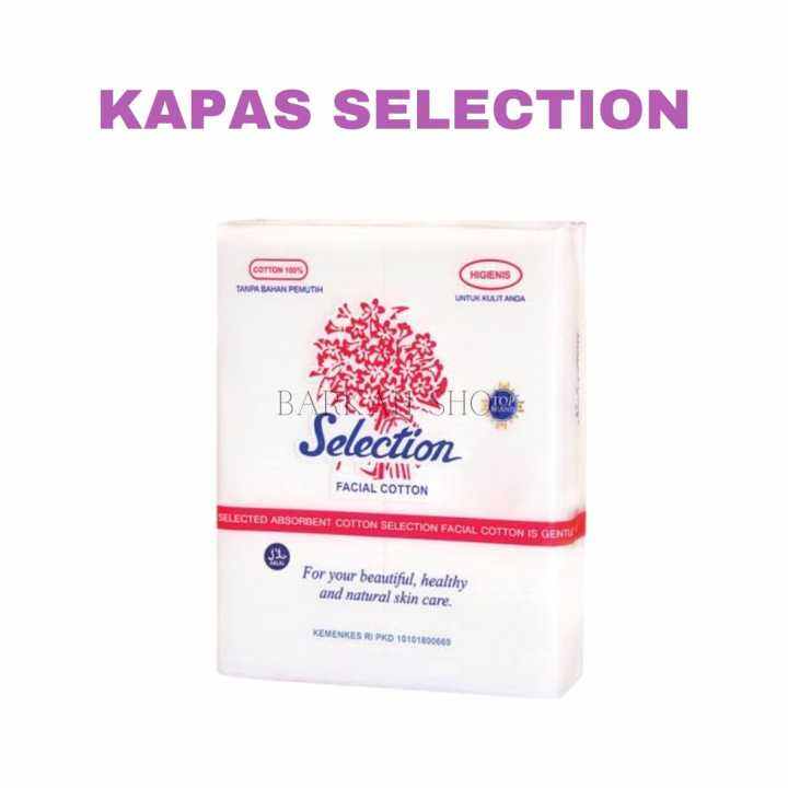 Kapas Wajah Selection 35gr Facial Cotton 35 Gram Lazada Indonesia