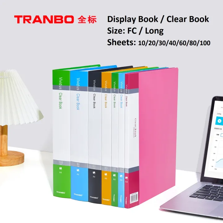 Display Book Clearbook Non Refillable Document Clearbook FC Long 20 30