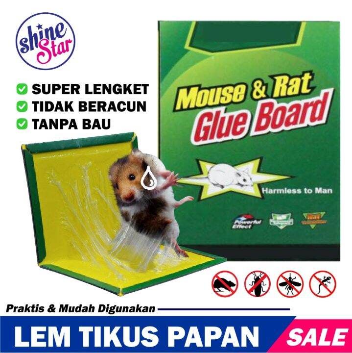 Bisa Cod Rat And Mouse Trap Lem Tikus Super Lengket Lem Tikus