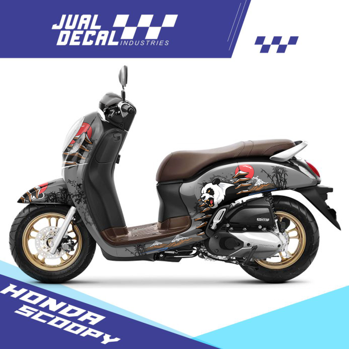 Decal Scoopy Full Body Stiker Motor Honda Scoopy