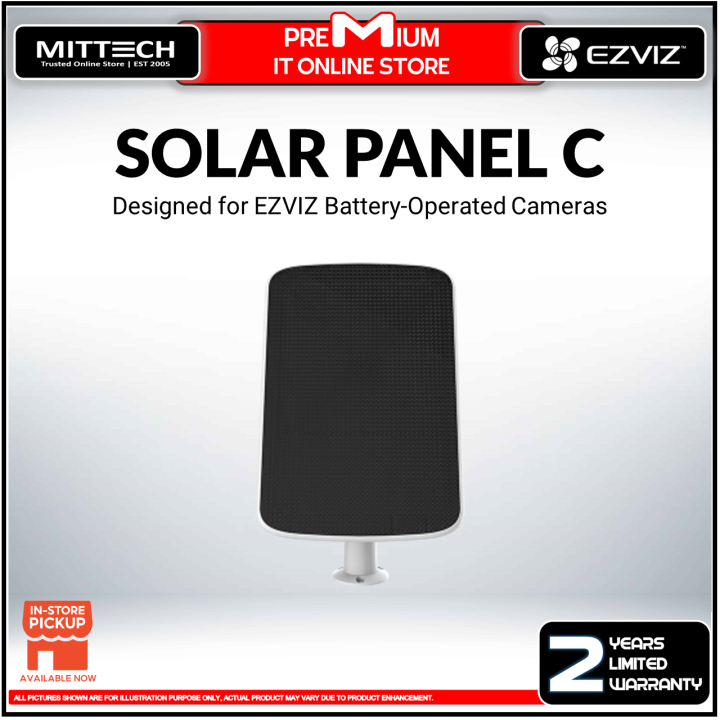 Ezviz Solar Charging Panel C Compatible With Hb Cb Bc B B B