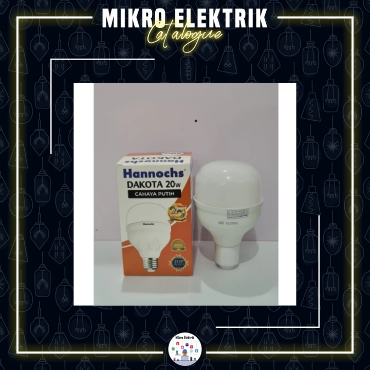 Hannochs LED Dakota 20 Watt Lazada Indonesia