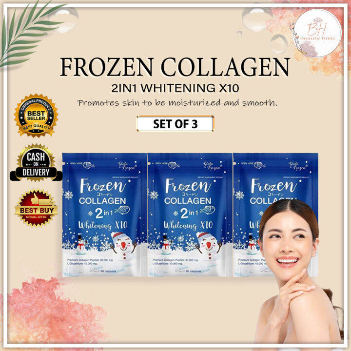 Frozen Collagen In Whitening X Set Of Capsules Direct