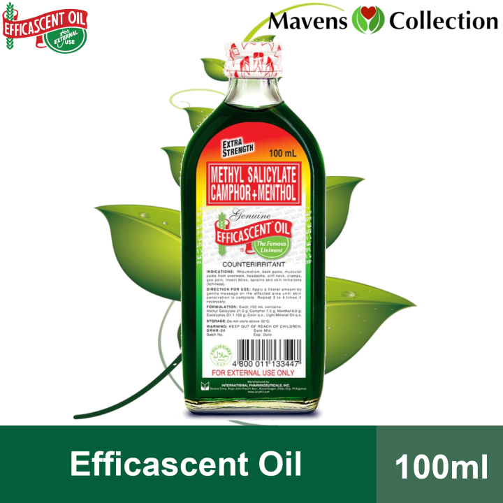 Efficascent Oil Extra Strength Ml Methyl Salicylate Camphor