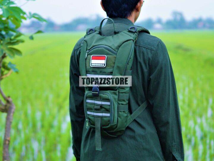 Tas Army Tactical Hydropack Ransel Sepeda Gowes Tentara Tni Militer Tas