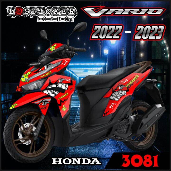 COD Stiker Decal Vario 125 NEW 2022 Full Body GRAFIS LIS Dekal