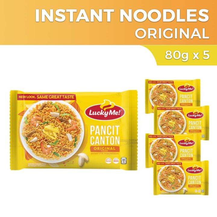 Lucky Me Pancit Canton Original 80g X 5 Lazada PH