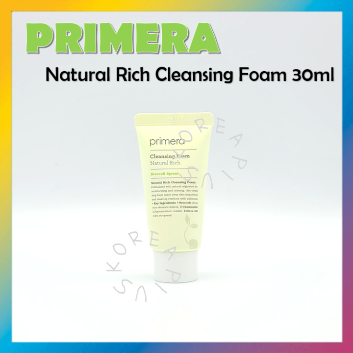 PRIMERA Natural Rich Cleansing Foam 30ml Lazada PH