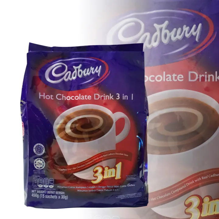 Cadbury Hot Chocolate Drink In Sachets Lazada Ph