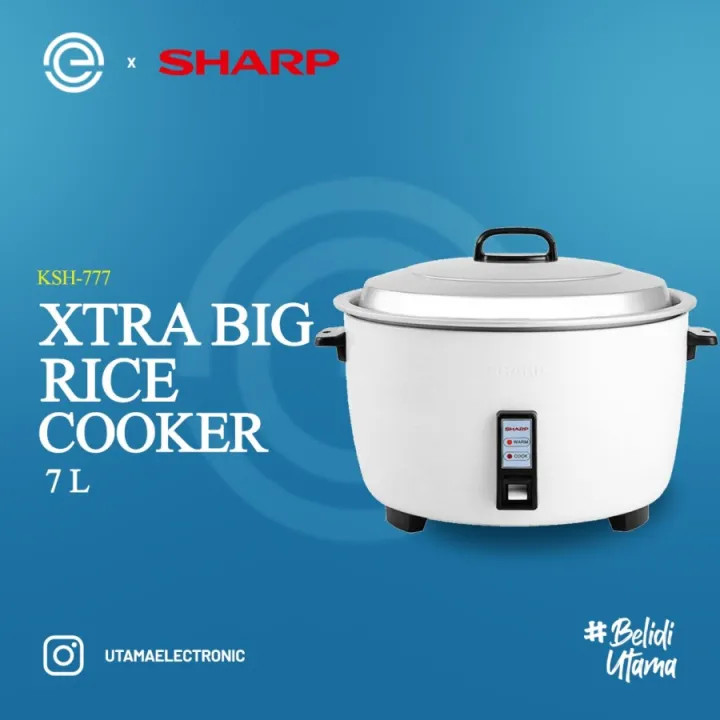 SHARP Rice Cooker 7 Liter KSH 777 Lazada Indonesia