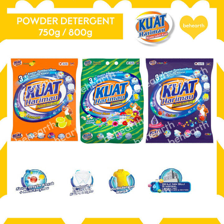 Kuat Harimau G G Detergent Sabun Pencuci Baju Serbuk Lazada