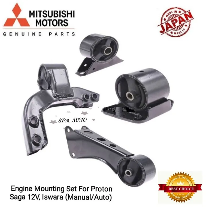 Engine Mounting Set Proton Saga V Iswara Saga Lmst Auto Lazada