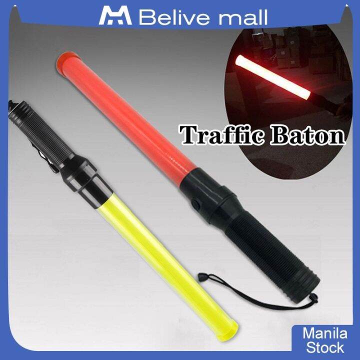 Traffic Baton Led Safety Signal Warning Flashing Light Portable Police