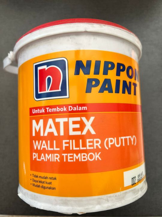 Plamir Tembok Matex Putty Wall Filler Dempul Tembok Kg Nippon Paint