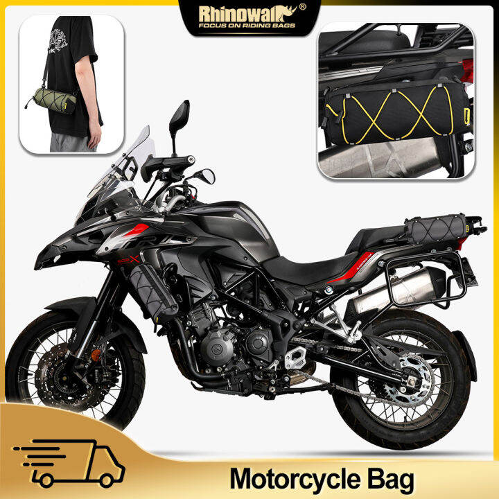 Rhinowalk Motorcycle Bag Moto Side Bag Tool Kit Saddle Bags Motorbike