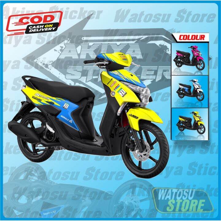 Decal Sticker Yamaha Mio Gear 125 Full Body Decal Stiker Gear 125