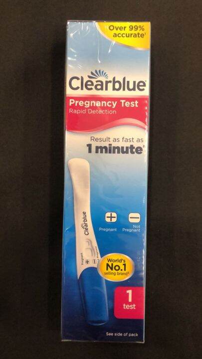 Clearblue Plus Pregnancy Test S Lazada