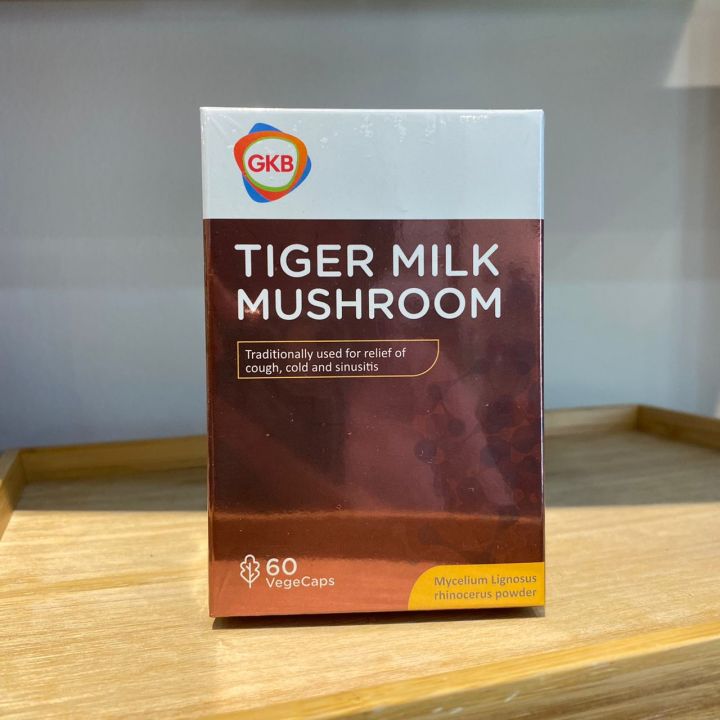 Gkb Tiger Milk Mushroom Vegecaps Lazada