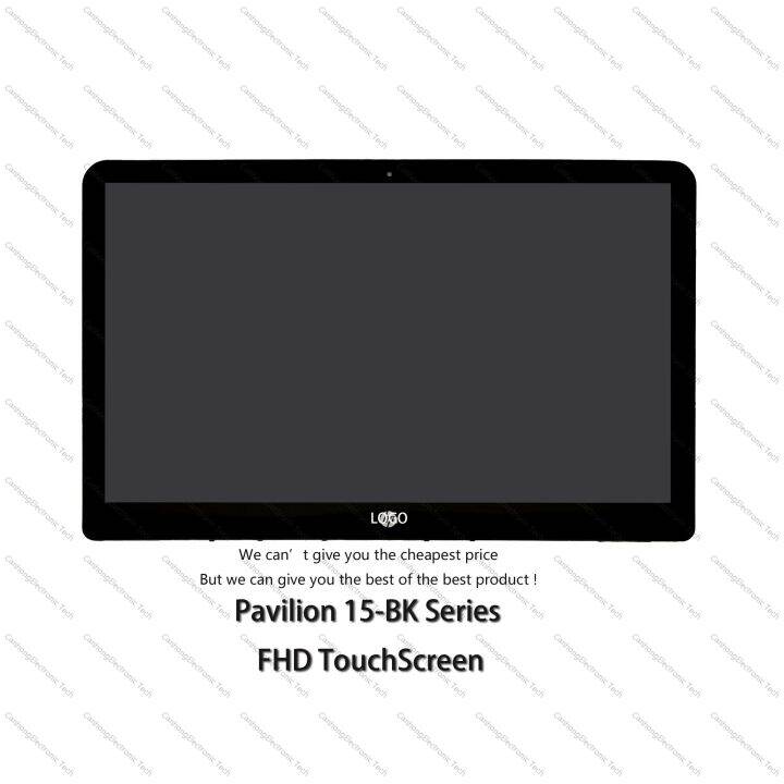 15 6 FHD For HP Pavilion X360 15 BK Series LCD Display Touch