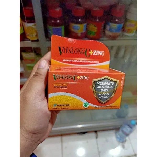 Vitalong C Zinc Botol Isi Kapsul Lazada Indonesia