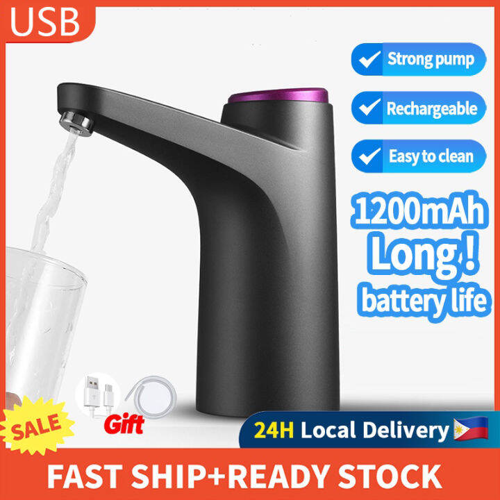 24H ShipAutomatic Drinking Water Pump Portable USB Wireless Electric