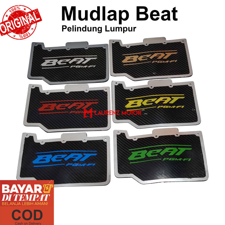 Mudflap Beat Fi Esp Mud Flap Penahan Lumpur Honda Beat Variasi Model