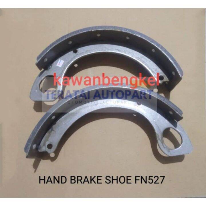 Kampas Rem Tangan Hand Brake Shoe HINO 500 FUSO GANJO PS220 Realpict