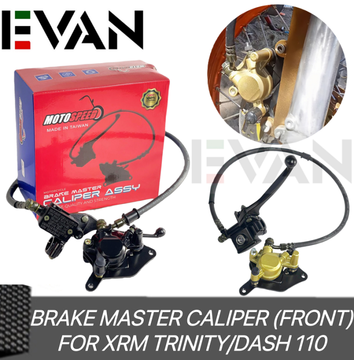 EVAN PH Brake Master With Caliper Set Front Assy For Xrm Trinity