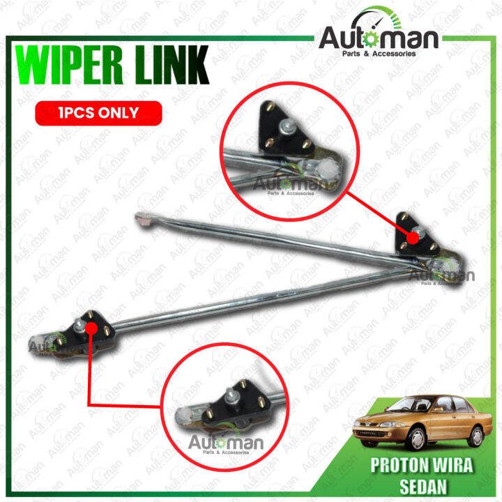 Proton Wira Aeroback Sedan Satria Putra Front Wiper Link Wiper Linkage