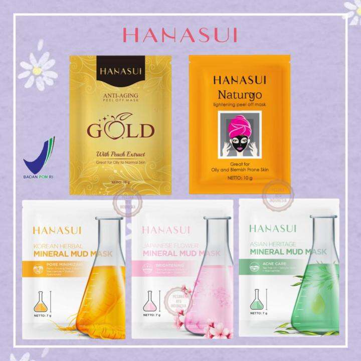 HANASUI Naturgo Lightening Peel Off Mask Black Anti Aging Peel Off