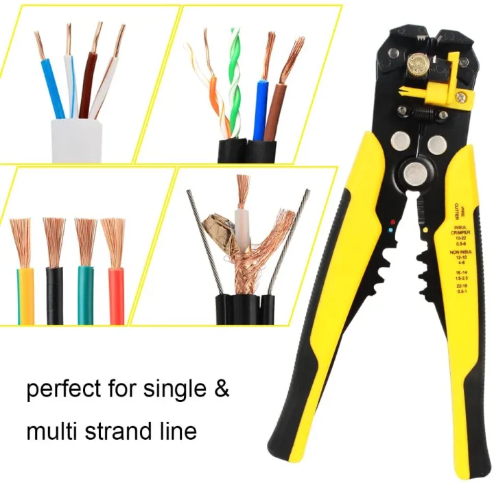 Automatic Wire Striper Cutter Stripper Crimper Pliers Crimping Terminal